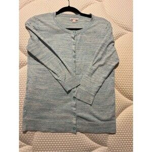 Merona Light Blue' Button-Up Cardigan Sweater